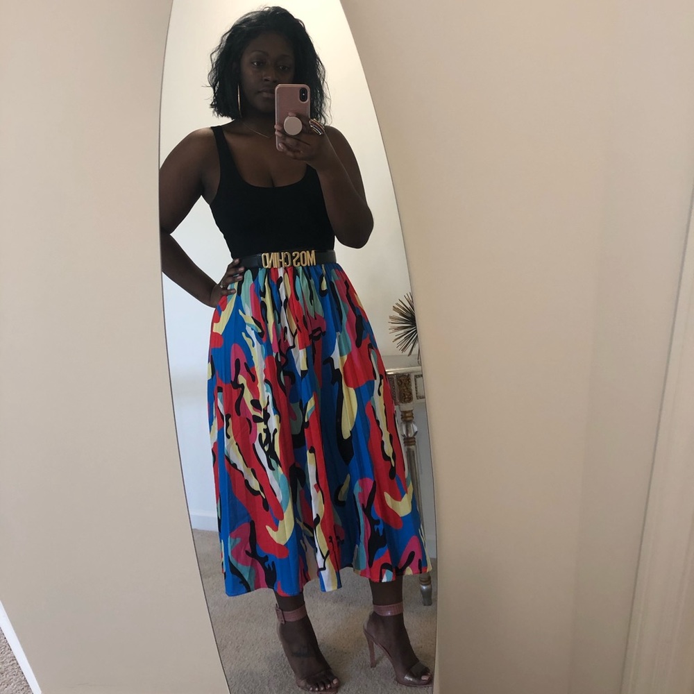 Printed skirt